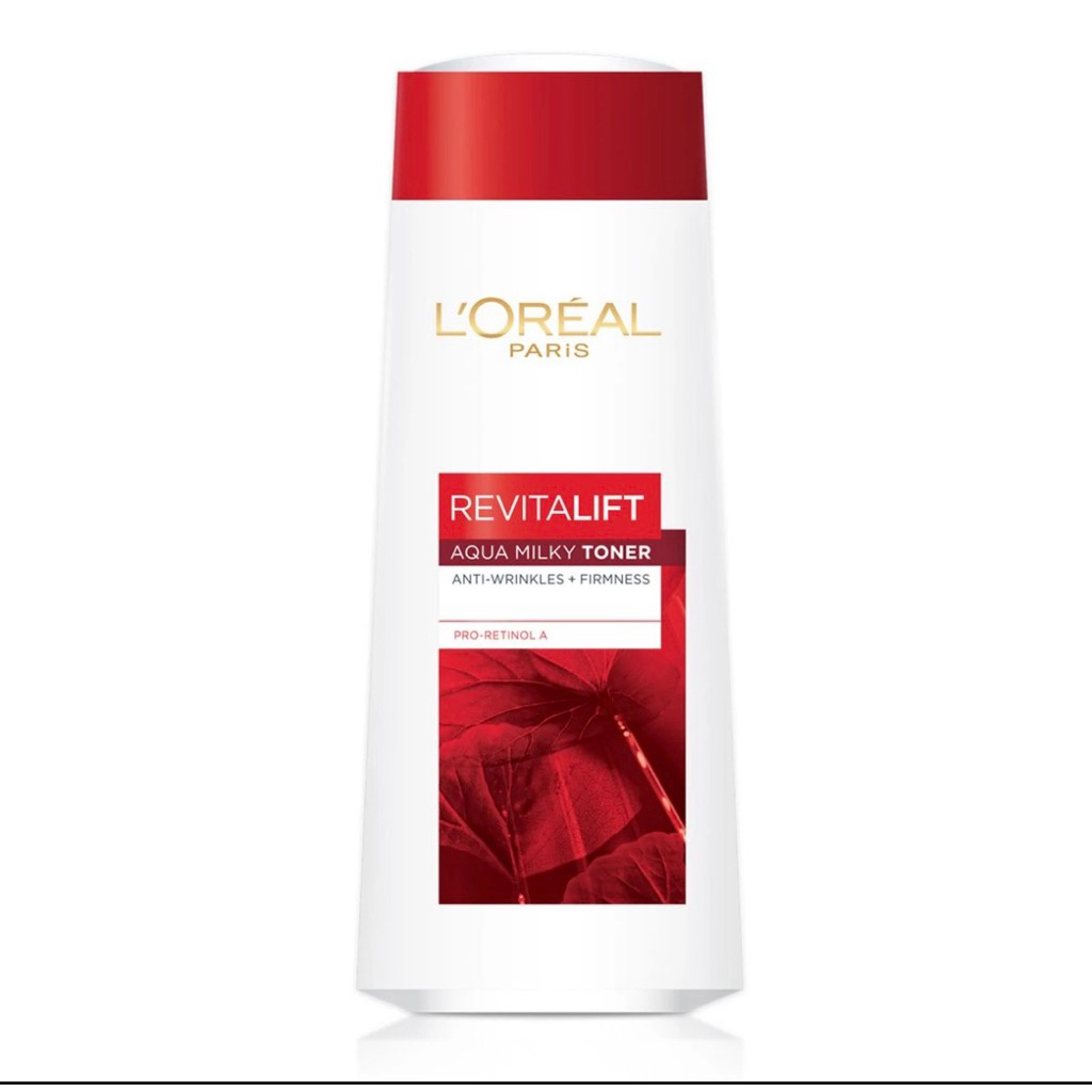 L'Oreal ลอรีอัล ปารีส รีไวทัลลิฟท์ อะควา มิลค์กี้ โทนเนอร์ 200 มล.