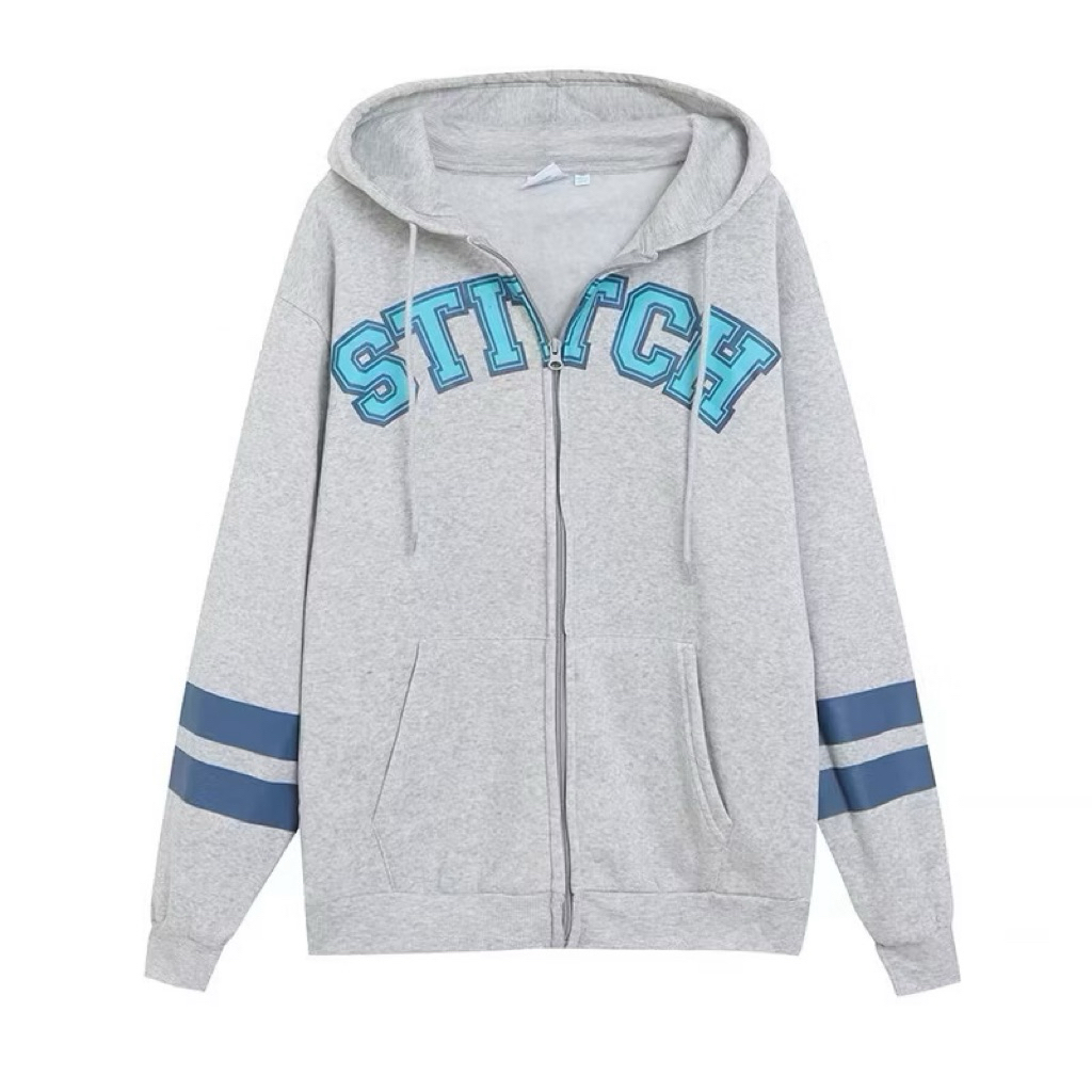 STITCH Classic 626 Zipper hoodie  ❄️ เสื้อฮู้ด  STITCH งานแท้ (TS428