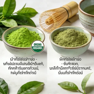 Greensprit ผงชาเขียวมัทฉะ แท้ 100% ขนาด 40g ไม่ผสมแป้งและน้ำตาล
