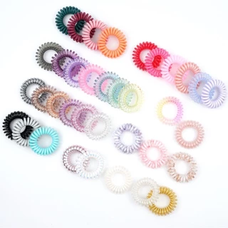 [Pro เส้นละ 30.- เมื่อซื้อ 5 เส้น] ยางรัดผมรุ่น Standard ยี่ห้อ VIVACE ไม่เป็นรอย ผมน้อย ปกติ หดได้