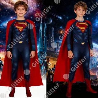 🇹🇭 ชุดซุปเปอร์ฮีโร่ 2025 Superman Cosplay Costume เครื่องแต่งกายฮาโลวีน ชุดบอดี้สูทซูเปอร์แมนสไตล์ ชุดซุปเปอรแมน ชุดฮีโร