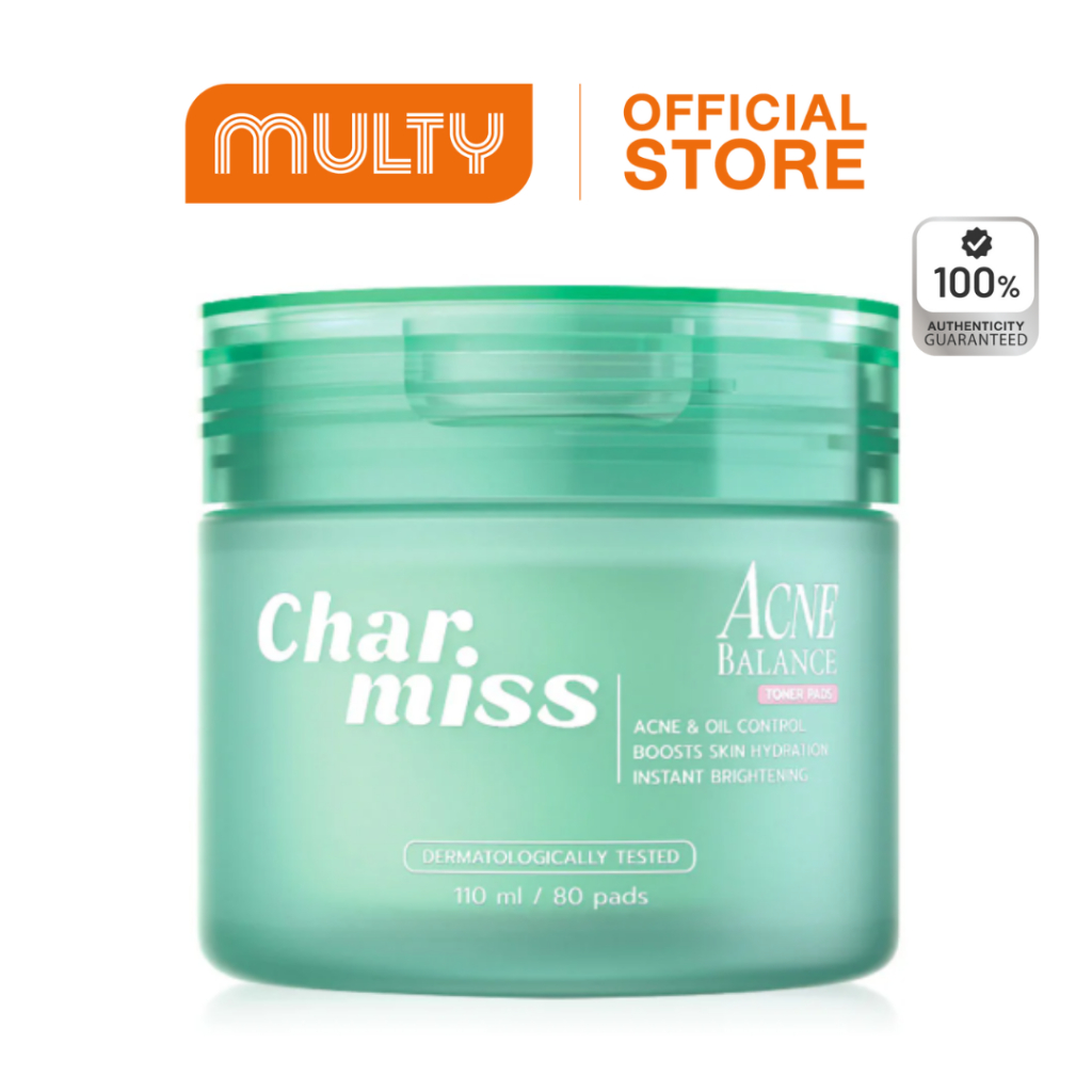 Charmiss Acne Balance Toner Pads 110 g.โทนเนอร์แพดชาร์มิส