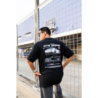 [𝐅𝐄𝐀𝐑𝐋𝐄𝐙 ร้านจริง] - Nissan GTR R35 Nismo เสื้อรถ เสื้อยืดคอกลม ผ้าCotton 100%