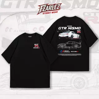 [𝐅𝐄𝐀𝐑𝐋𝐄𝐙 ร้านจริง] - Nissan GTR R35 Nismo เสื้อรถ เสื้อยืดคอกลม ผ้าCotton 100%