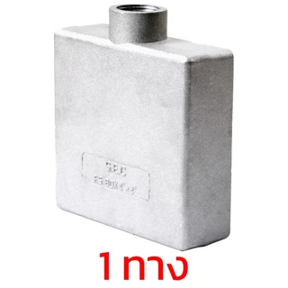 SEC FS BOX ขนาด 2x4 นิ้ว และ 4x4 นิ้ว รู 1/2" - 1" ผลิตจากอลูมิเนียมคุณภาพสูง สามารถใช้ได้ทั้งภายในและภายนอก