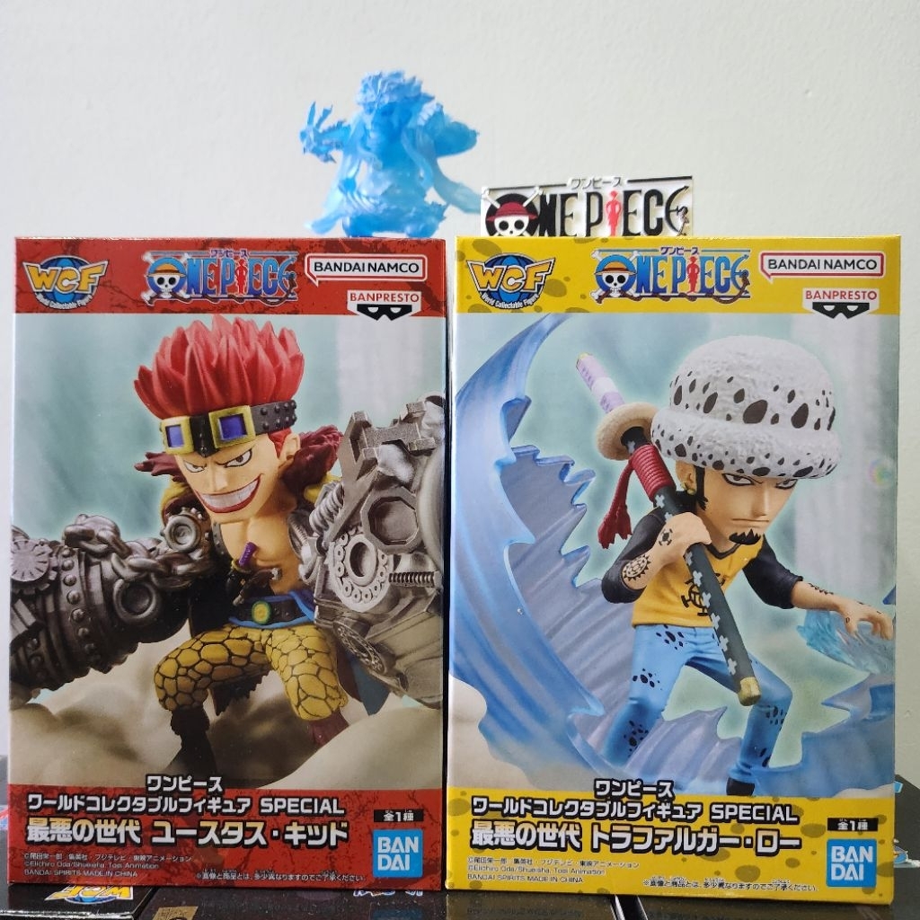 ♾️พร้อมส่ง มือ1 JP🔥 WCF ONE PIECE – Eustass Kid SPECIAL & Trafalgar Law 🔥 ยูสทัส& ทราฟัลการ์ ลอว์ 🔥