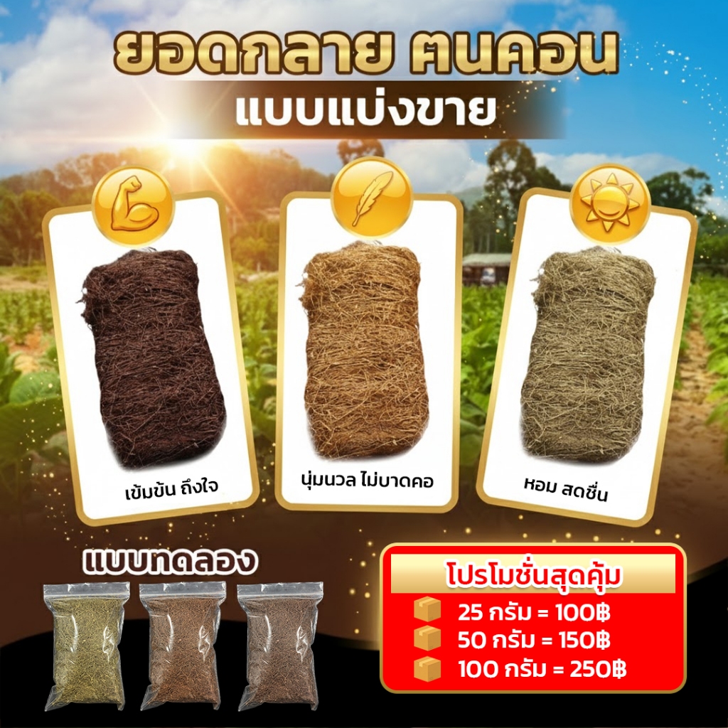 แบบ50กรัม/100กรัม ยอดกลาย ฅนคอน ปังปังของแท้ กำจัดศัตรูพืชได้อย่างดี