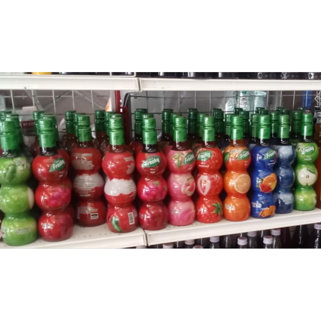 ไซรัปน้ำผลไม้เฟรชชี่ 710 มล.ทุกรสชาติ