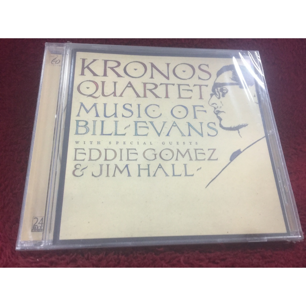 CD Kronos Quartet With Special Guests Eddie Gomez&Jim Hall – Music Of Bill Evans สภาพตามปก B110-111