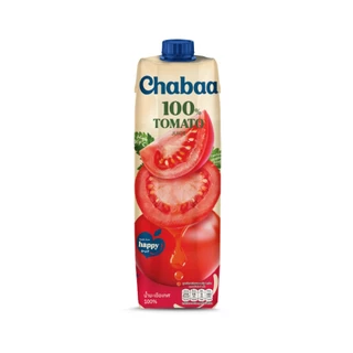CHABAA น้ำมะเขือเทศ 100% 1000 มล. 1 กล่อง