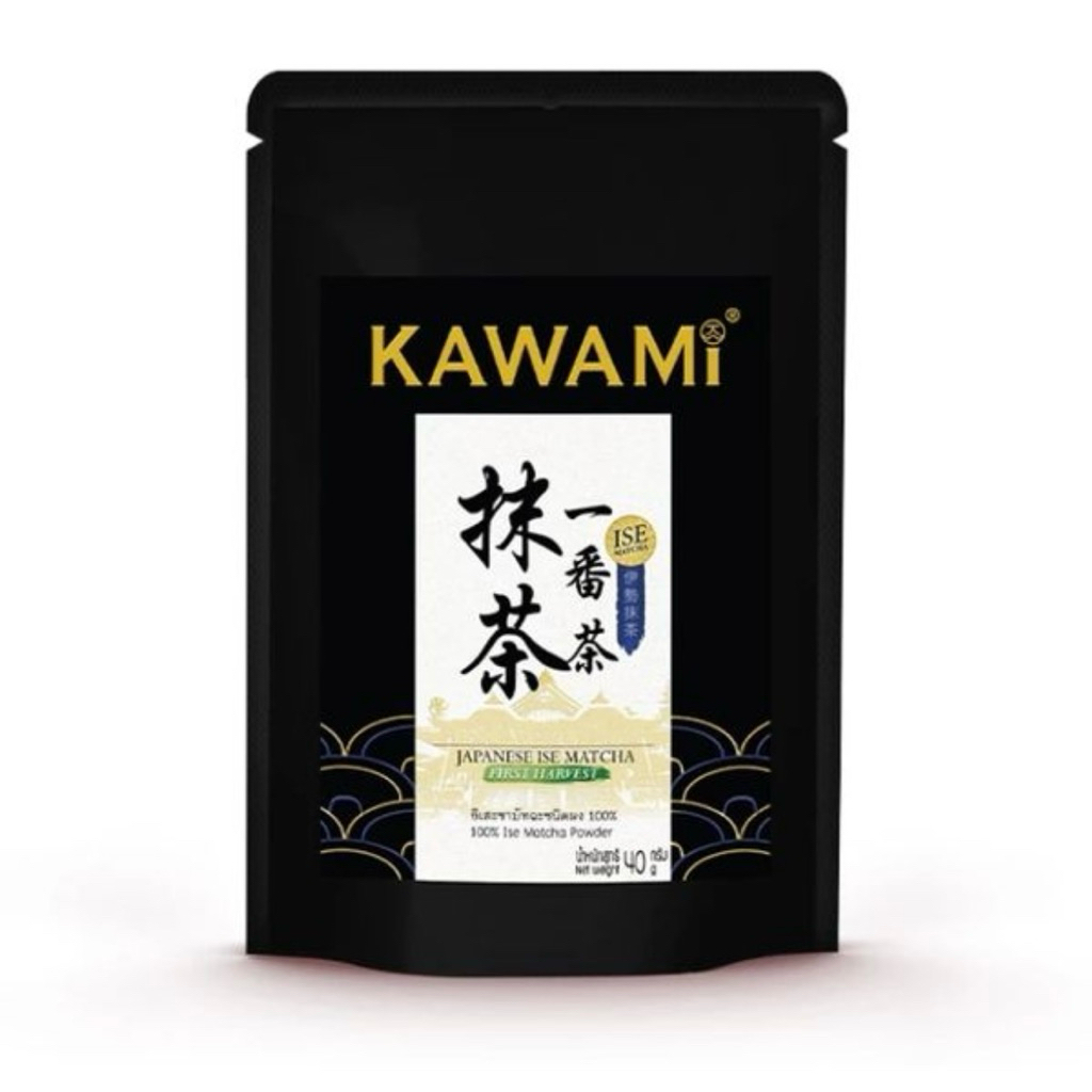 Kawami ชาเขียวมัทฉะอิเสะญี่ปุ่น