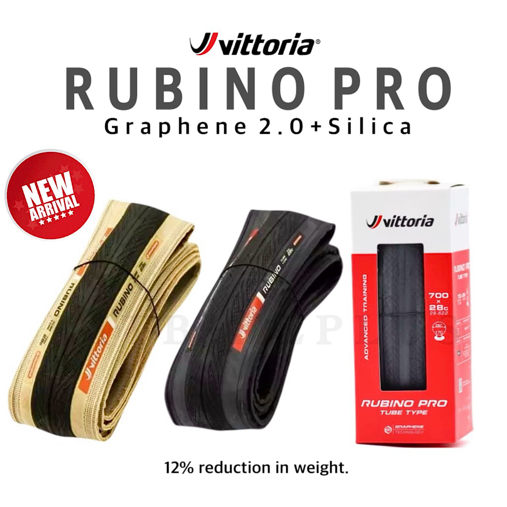 New2026 ยางนอกจักรยาน Vittoria รุ่น Rubino Pro V Graphene 2.0 - Performance Road Bike Tire รุ่นใหม่ล