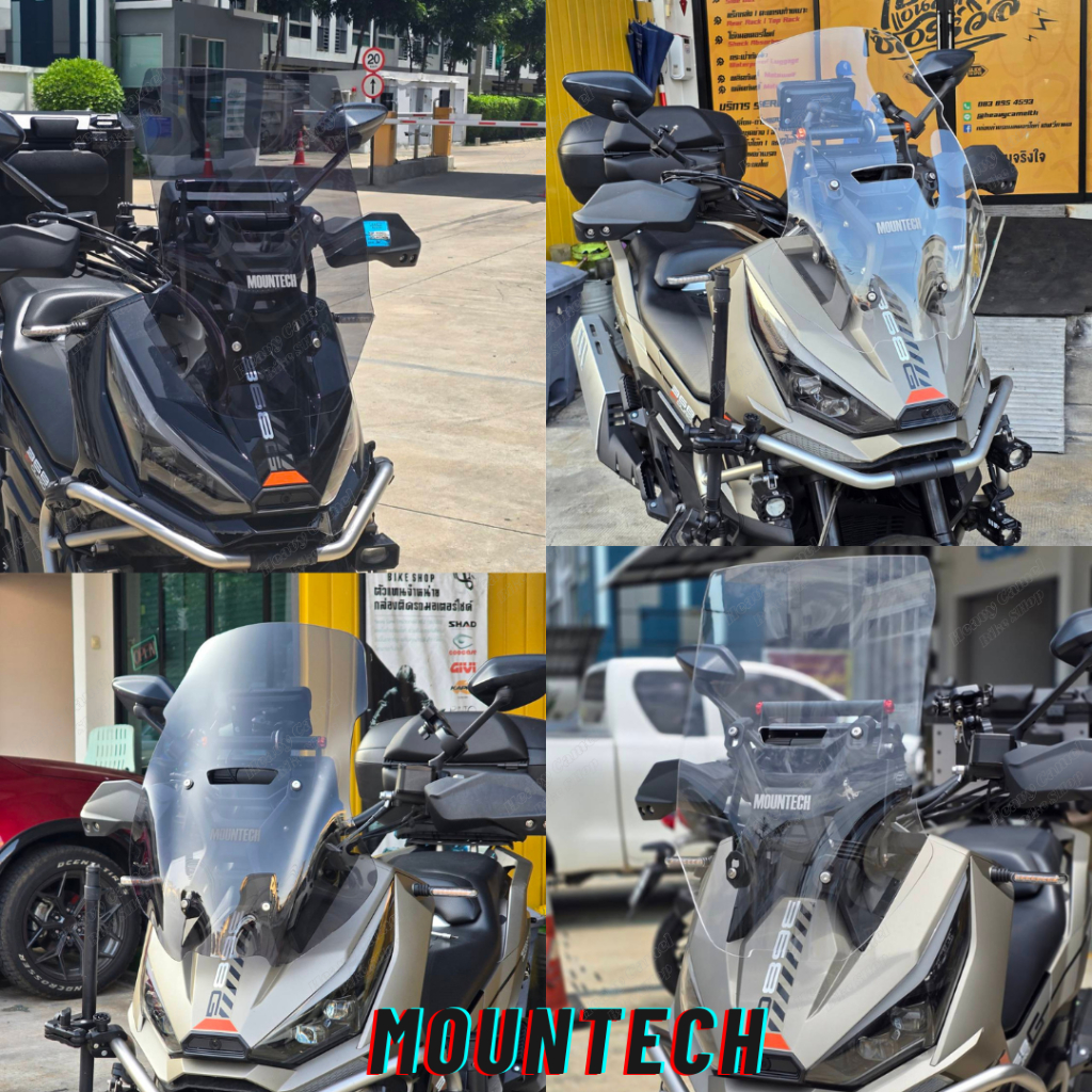 ชิวหน้าสำหรับ ZONTES 368G ความสูง 55 CM ยี่ห้อ MOUNTECH