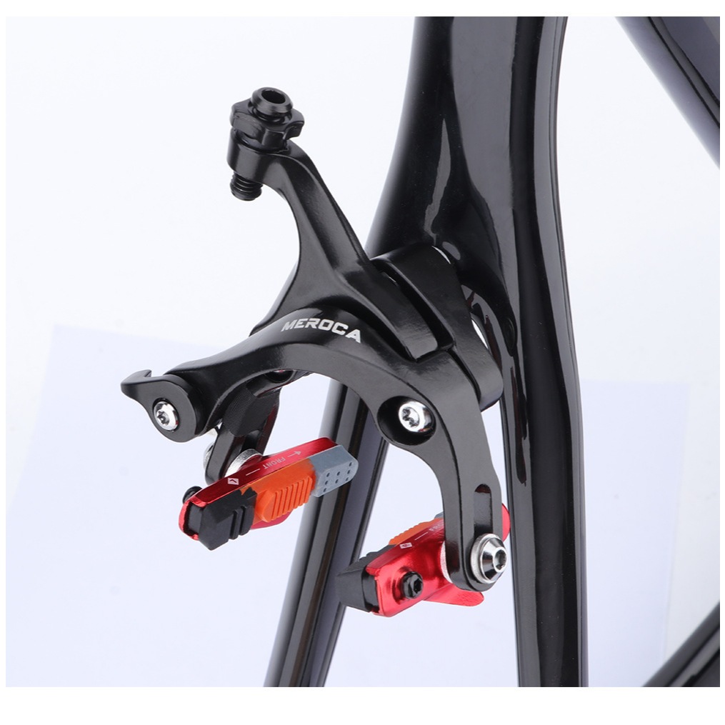 ฝักเบรคจักรยานเสือหมอบ road bike brake pads, aluminum alloy rims, C-brake pads, 700C bicycle55 mm #เบรคเสือหมอบ