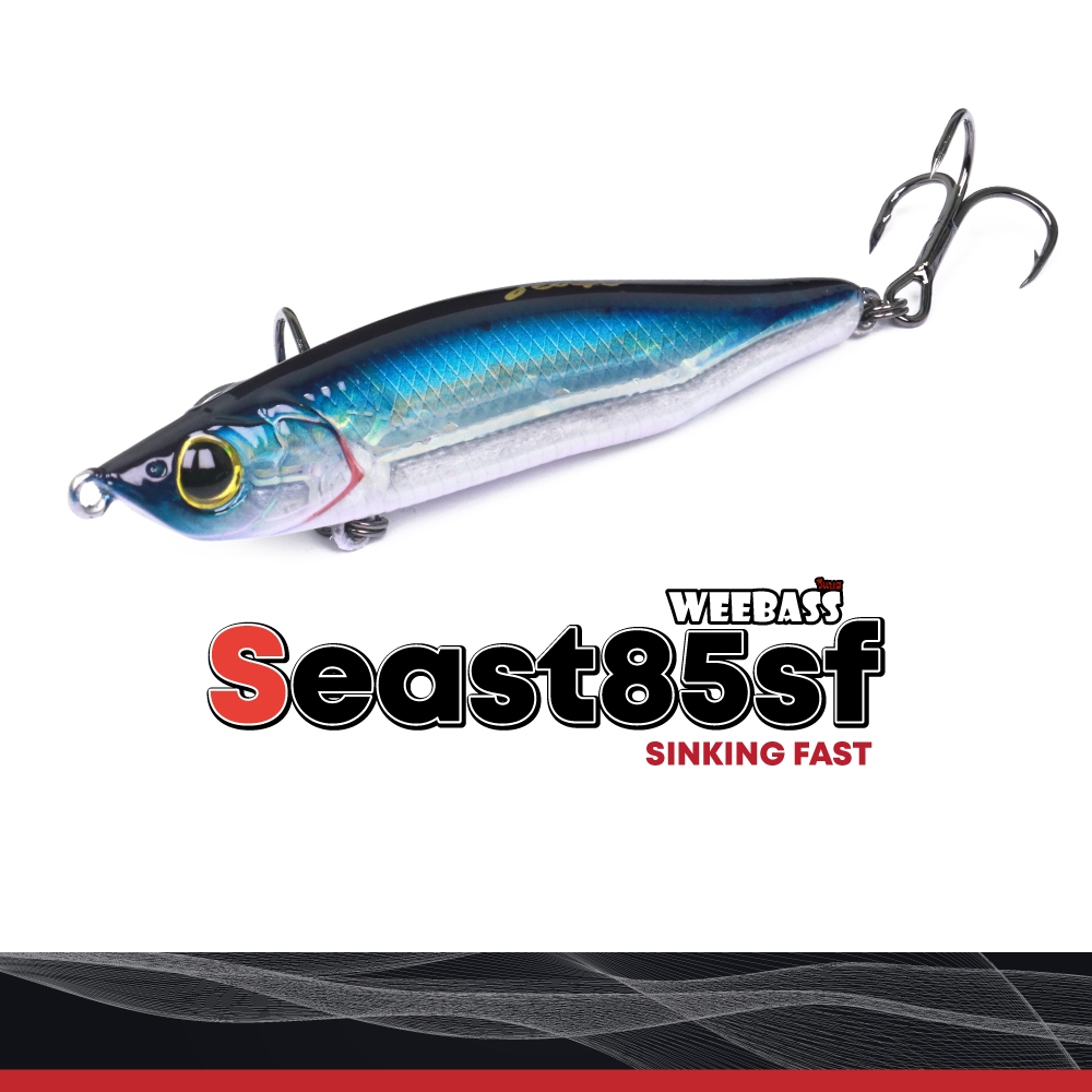 SEAST85SF (Sinking Fast) 85mm/21g : Weebass เหยื่อปลอม ตกปลากระพง