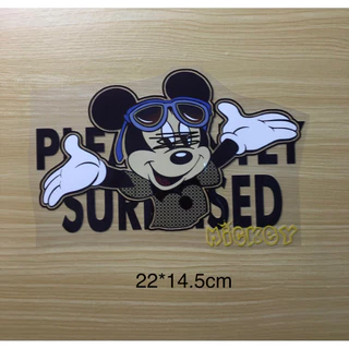416*สติ๊กเกอร์การ์ตูนสติ๊กเกอร์โลโก้รีดร้อนติดเสื้อ ตัวรีดร้อนติดเสื้อ ติดกระเป๋า ติดผ้าได้หลายชนิด