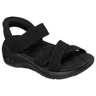 Skechers สเก็ตเชอร์ส รองเท้าแตะผู้หญิง Women Slip-ins On-The-GO GOwalk Arch Fit 2.0 Sandals - 140843-BBK (latest)