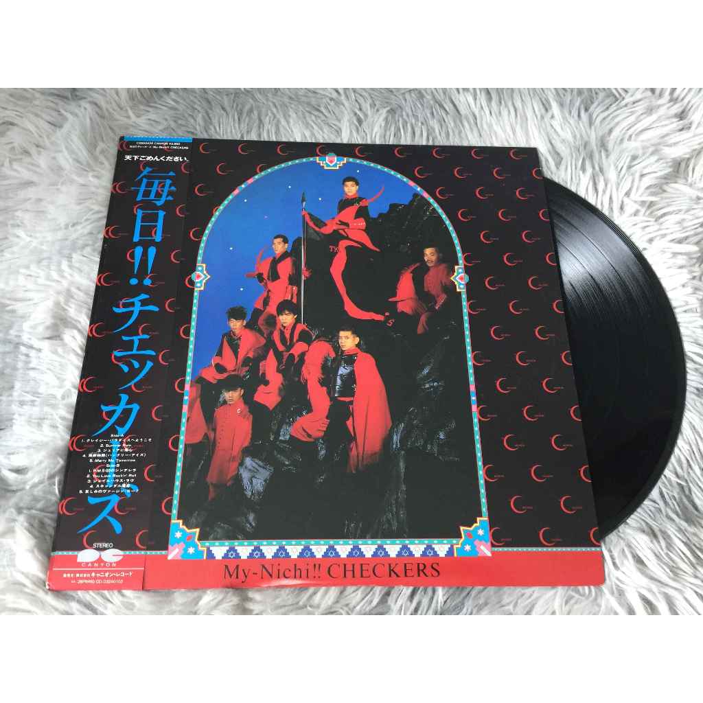 My-Nichi!! Checkers - The Checkers ขนาด 12 นิ้ว LP G131
