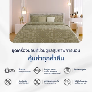 AMOUR ผ้านวมสำเร็จ 6 ฟุต และ 3.5 ฟุต - ROYAL COLLECTION 460 Series