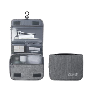 Simpkskincare กระเป๋าอุปกรณ์อาบน้ำ กระเป๋าจัดระเบียบ Travel Bag ช่องเยอะ มีที่แขวน