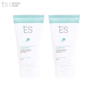 [แพ็กคู่สุดคุ้ม] ES Micro Balancing Cleanser 100ml เอส เจลล้…