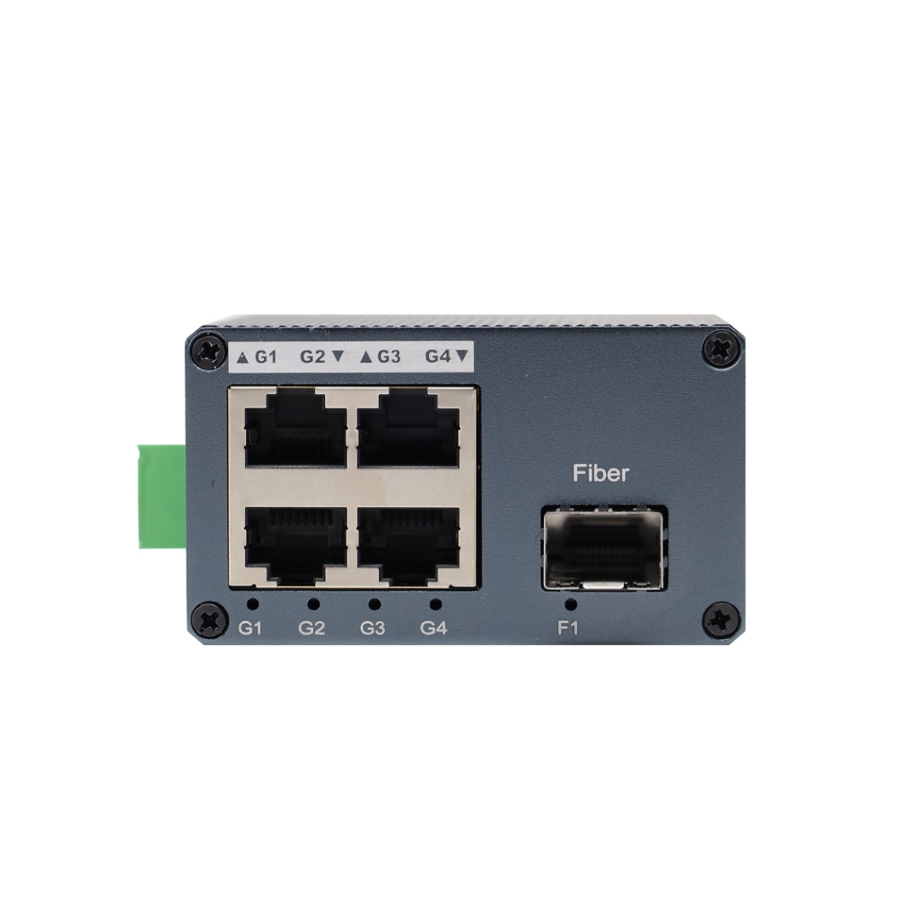 Mini Gigabit Industrial Switch | 4 Port + 1 SFP