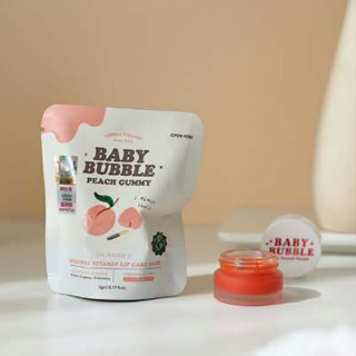 ลดล้างสต็อก ลิปเบบี้พีช Lip Baby Bubble Peach Gummy Intensiv…