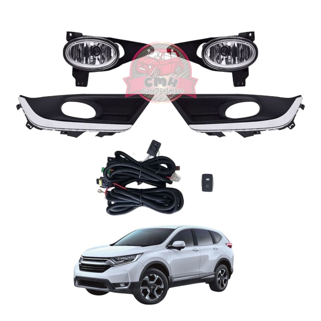 ไฟตัดหมอก สปอร์ทไลท์ HONDA CRV G5 2017 2018 2019 ฮอนด้า ซีอาร์วี