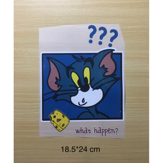 417*สติ๊กเกอร์การ์ตูนสติ๊กเกอร์โลโก้รีดร้อนติดเสื้อ ตัวรีดร้อนติดเสื้อ ติดกระเป๋า ติดผ้าได้หลายชนิด