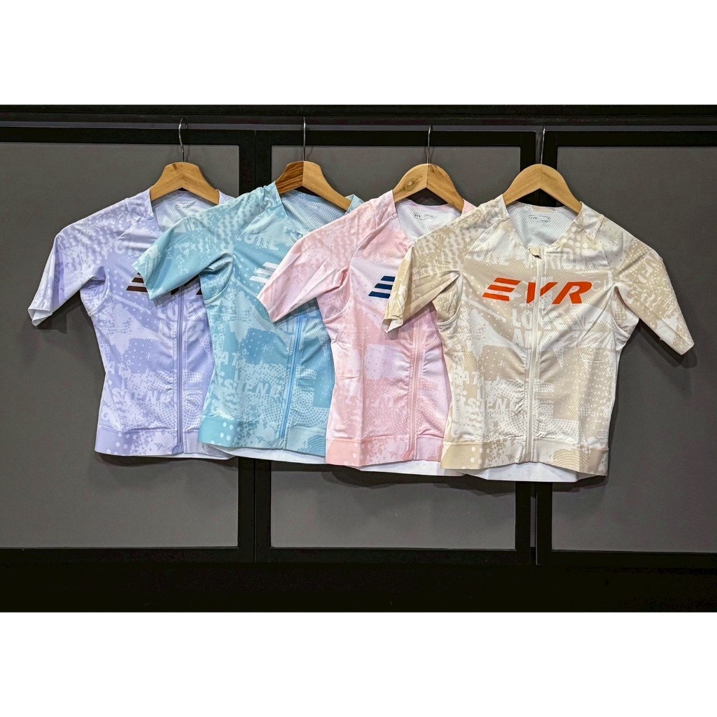เสื้อจักรยาน ผู้หญิง EVR discover KX2511 Jersey ออกแบบเพื่อทั้ง “ความสวย” และ “สมรรถนะ” บนสองล้อ