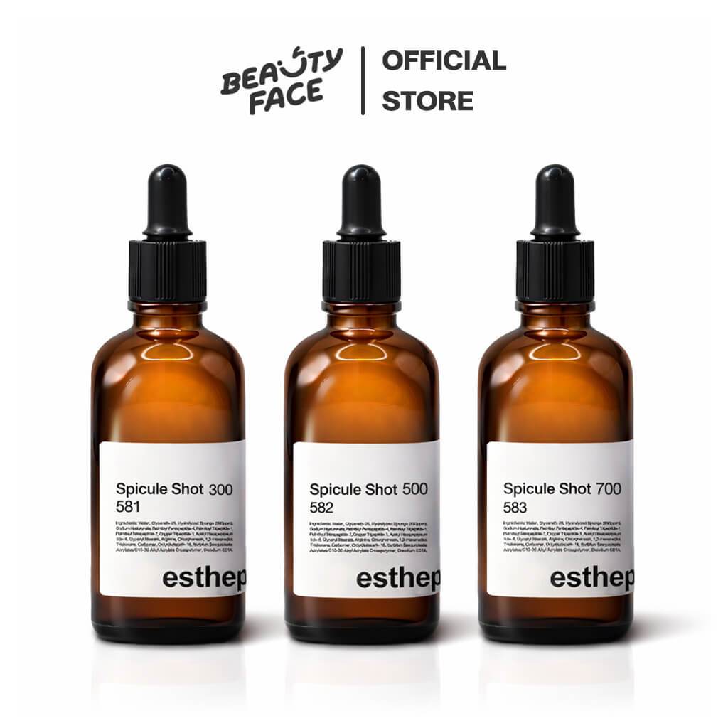 esthepro Spicule Shot 300/500/700 เซรั่มเข็มเกาหลี สูตรอ่อนโยน บำรุงฟื้นฟูผิว หน้าใสเด้ง ลดริ้วรอย