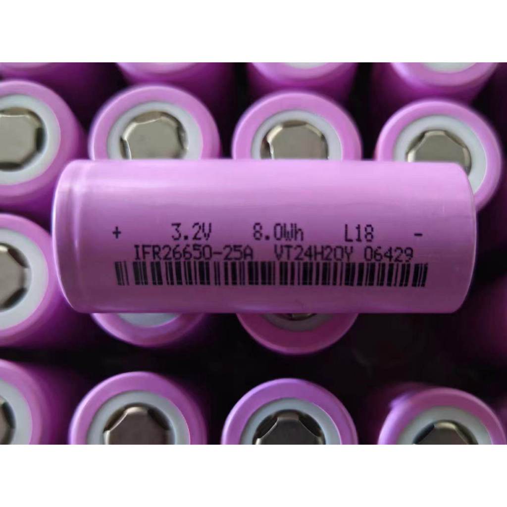 แบตเตอรี่ใหม่ 26650 LiFePO4 Lilang 2.5AH 30C จ่ายกระแสสูงสุดชั่วขณะ สำหรับ DIY มีของพร้อมส่งในไทย