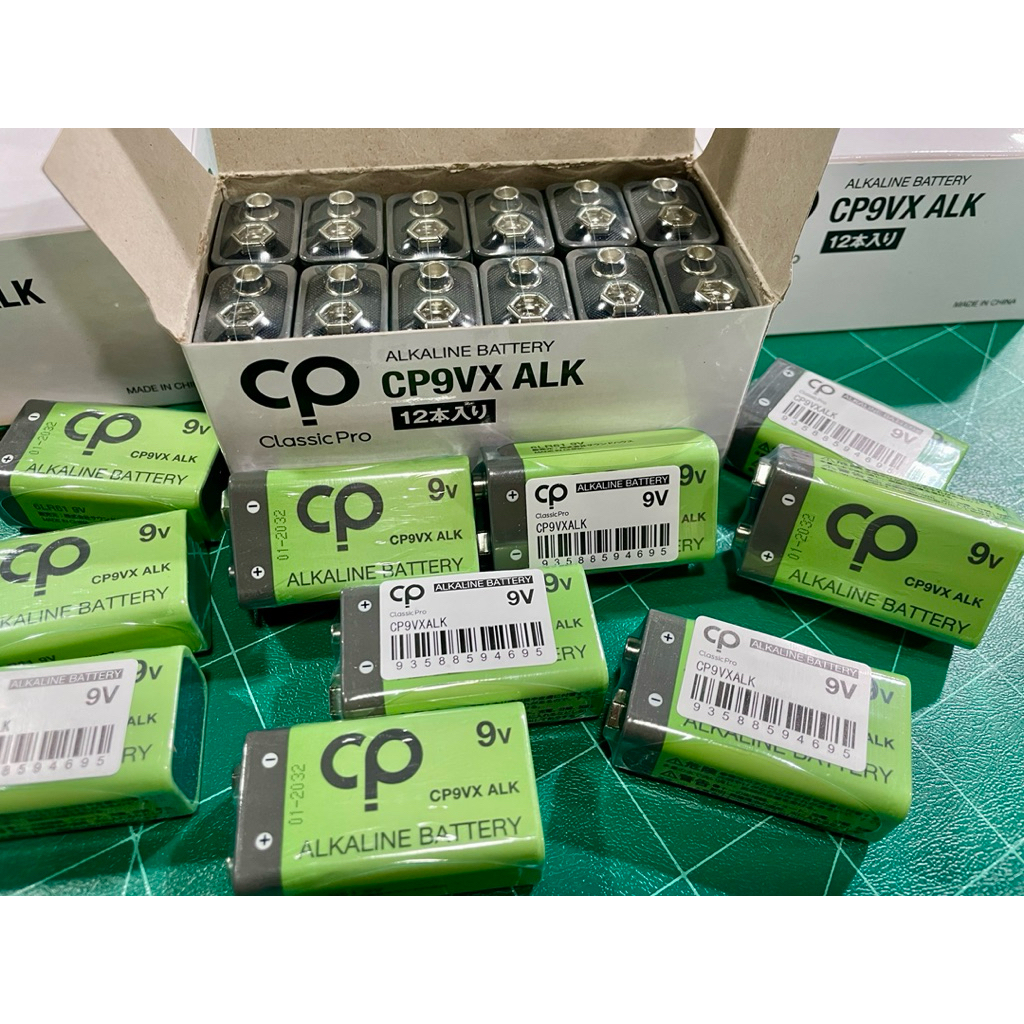 *New Package* ถ่านอัลคาไลน์ CLASSIC PRO 9V ผลิตขึ้นมาเพื่อใช้กับเครื่องดนตรีโดยเฉพาะ จากค่าย Soundhouse Japan