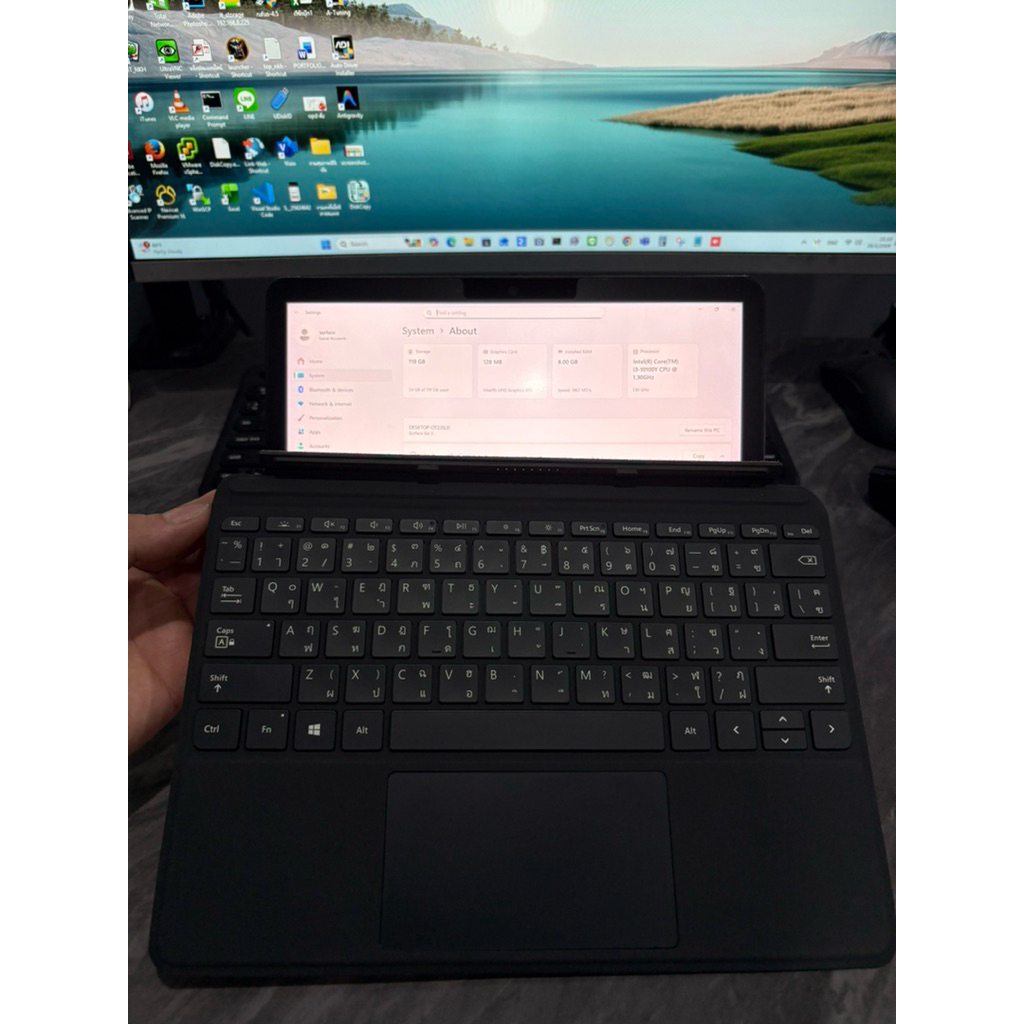 microsoft surface go3 i3-10100Y ram8 ssd128 UHD 615 10.5นิ้ว