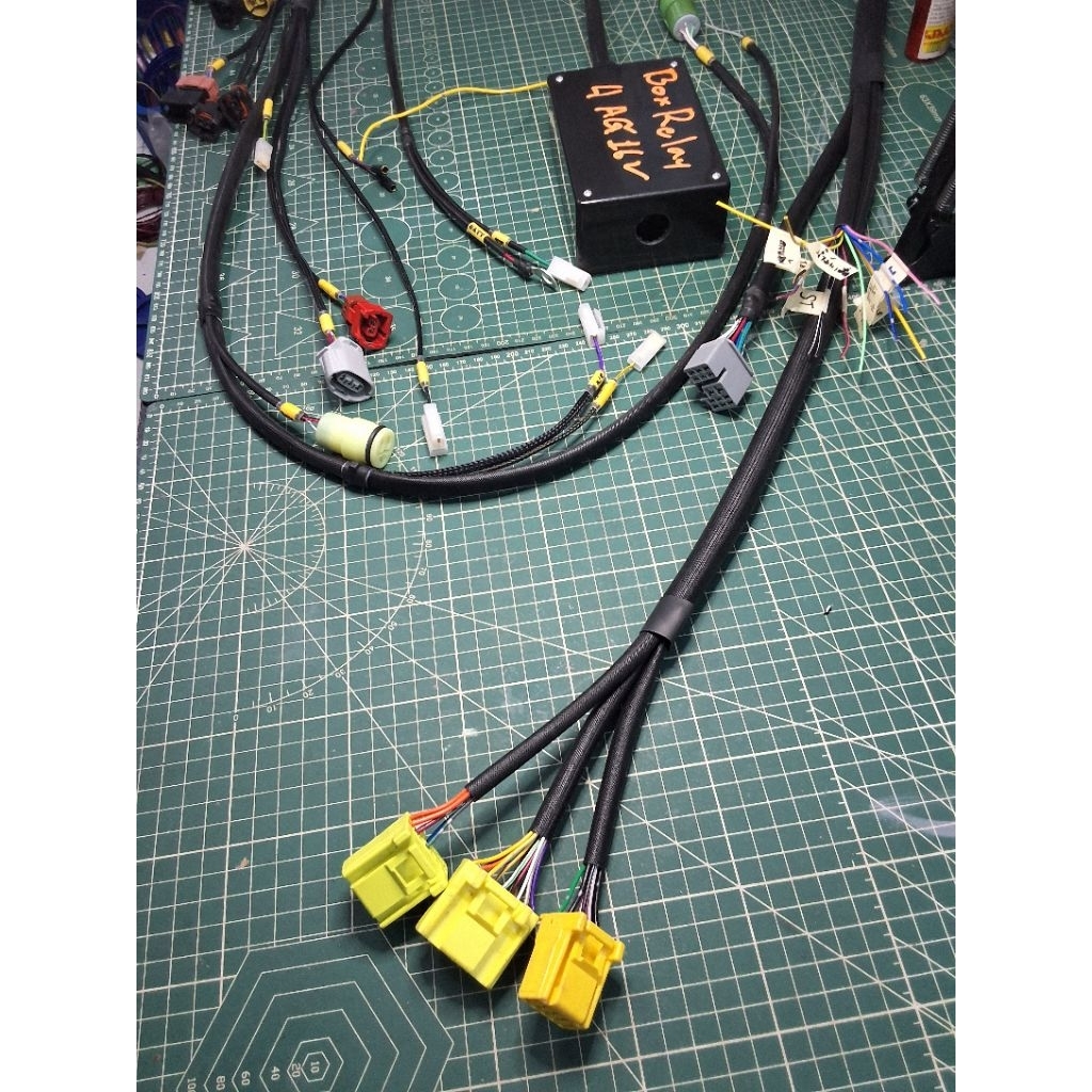 ชุดสายไฟเครื่องยนต์ 4AG 16 วาล์ว