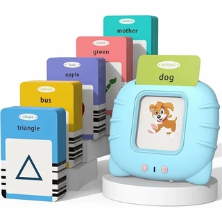 เครื่องอ่านแฟลชการ์ด Flash Card แฟรชการ์ด บัตรคำศัพท์ แฟลชการ์ดพูดได้ พูดได้ ของเล่นเสริมพัฒนาการ
