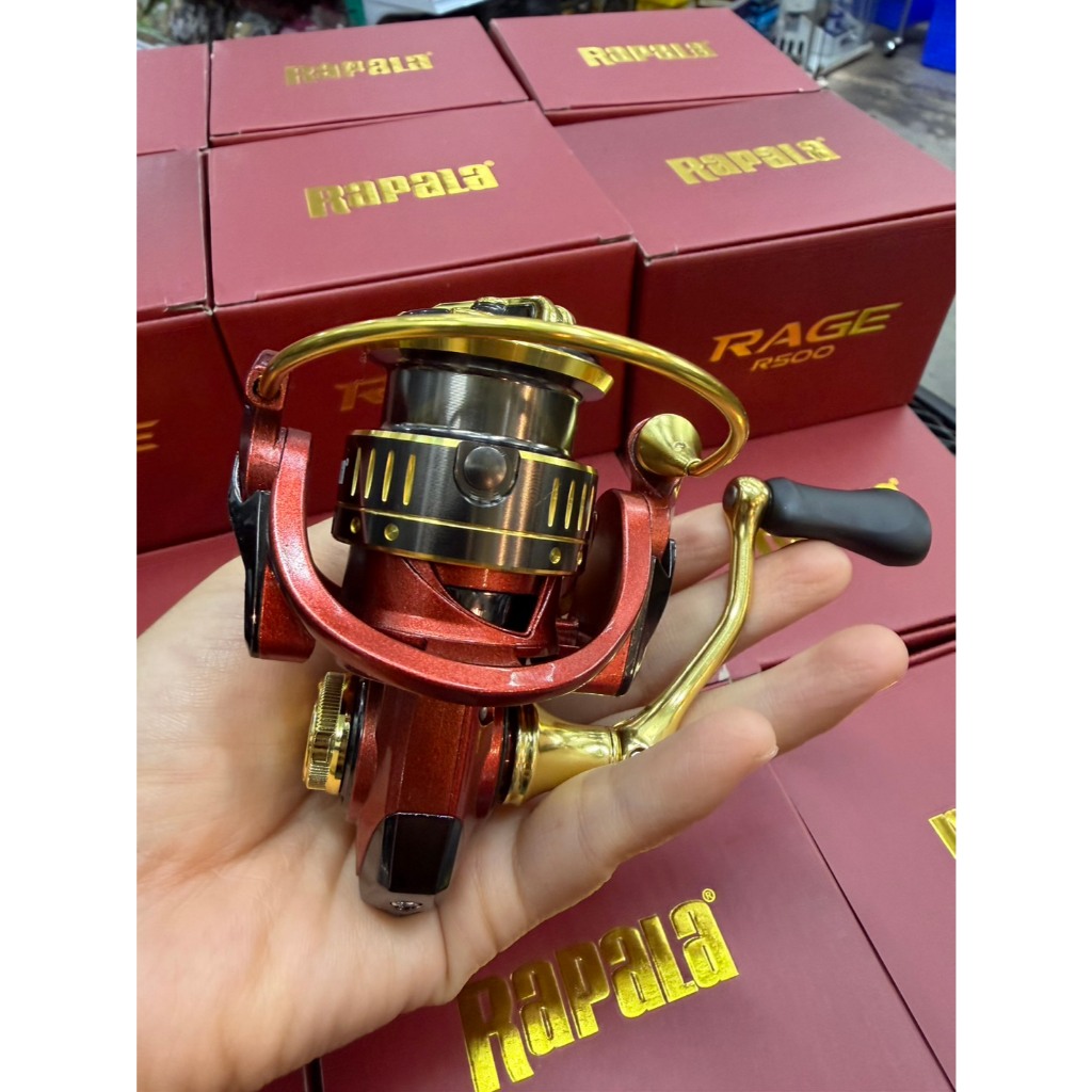 รอกRAPALA RAGE R500 รอกสปิน รอกตกกุ้ง Ajing รอกสปิ๋ว รอกงานสตรีม UL - รูปที่ 2