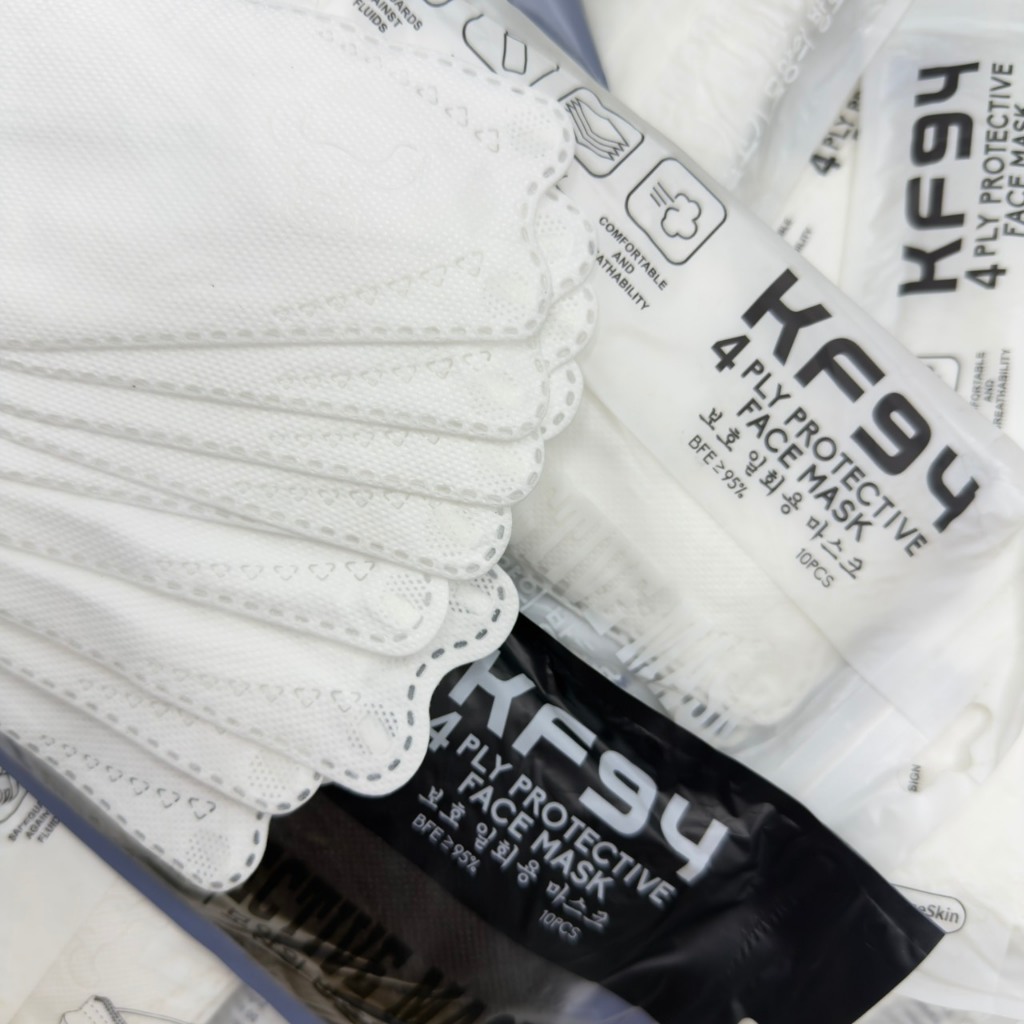 แมส KF94 แมสหน้าเรียวทรงเกาหลี 1 ห่อ 10 ชิ้น ( สำหรับผู้ใหญ่ ) - รูปที่ 5
