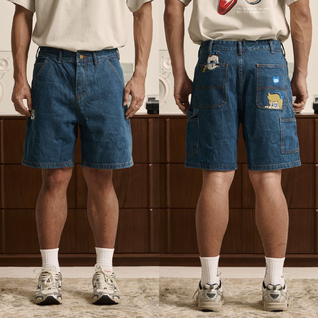 ❗️[ส่งด่วน กทม. 4 ชม.]❗️HOMEBOY กางเกงขาสั้น รุ่น HB.HIDE.AND.SEEK.SHORT