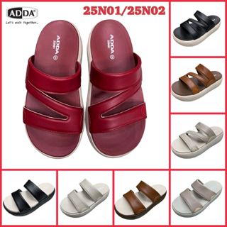 ADDA 25N01-W1 / 25N02-W1 รองเท้าแตะ รองเท้าสวมผู้หญิง รองเท้…