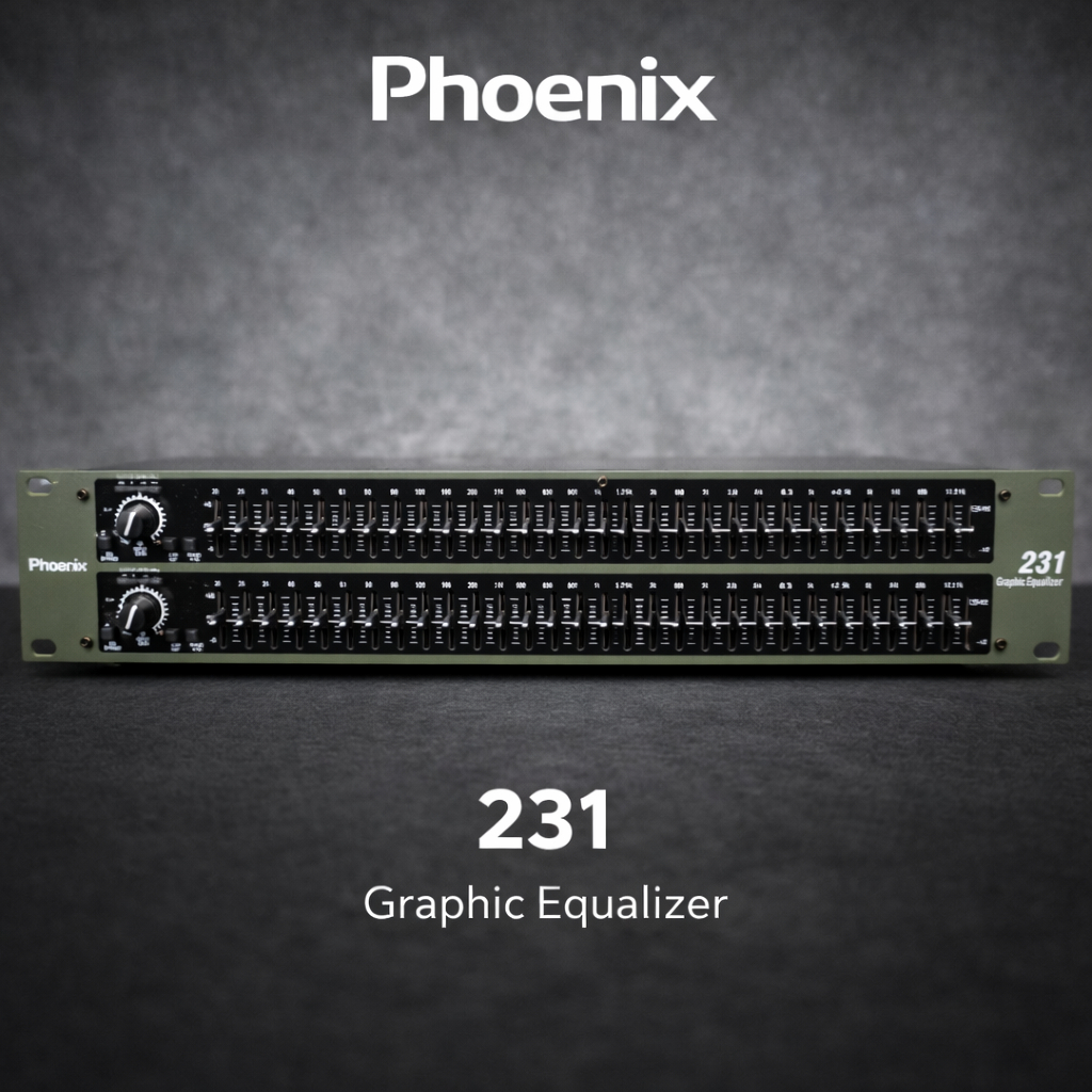 Phoenix 231B EQ Eqlizer 231 อีคิว 231  อีคิวอีควอไลเซอร์31ช่อง