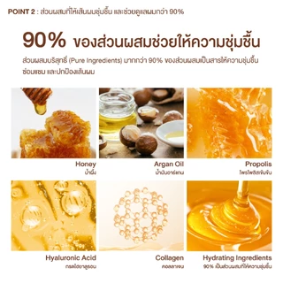 &HONEY DEEP MOIST TREATMENT SAKURA 445G (ทรีทเม้นท์ดูแลผมแห้งเสีย ให้ผมนุ่มลื่น ชุ่มชื้นยาวนาน คอลเลกชั่นซากุระ)