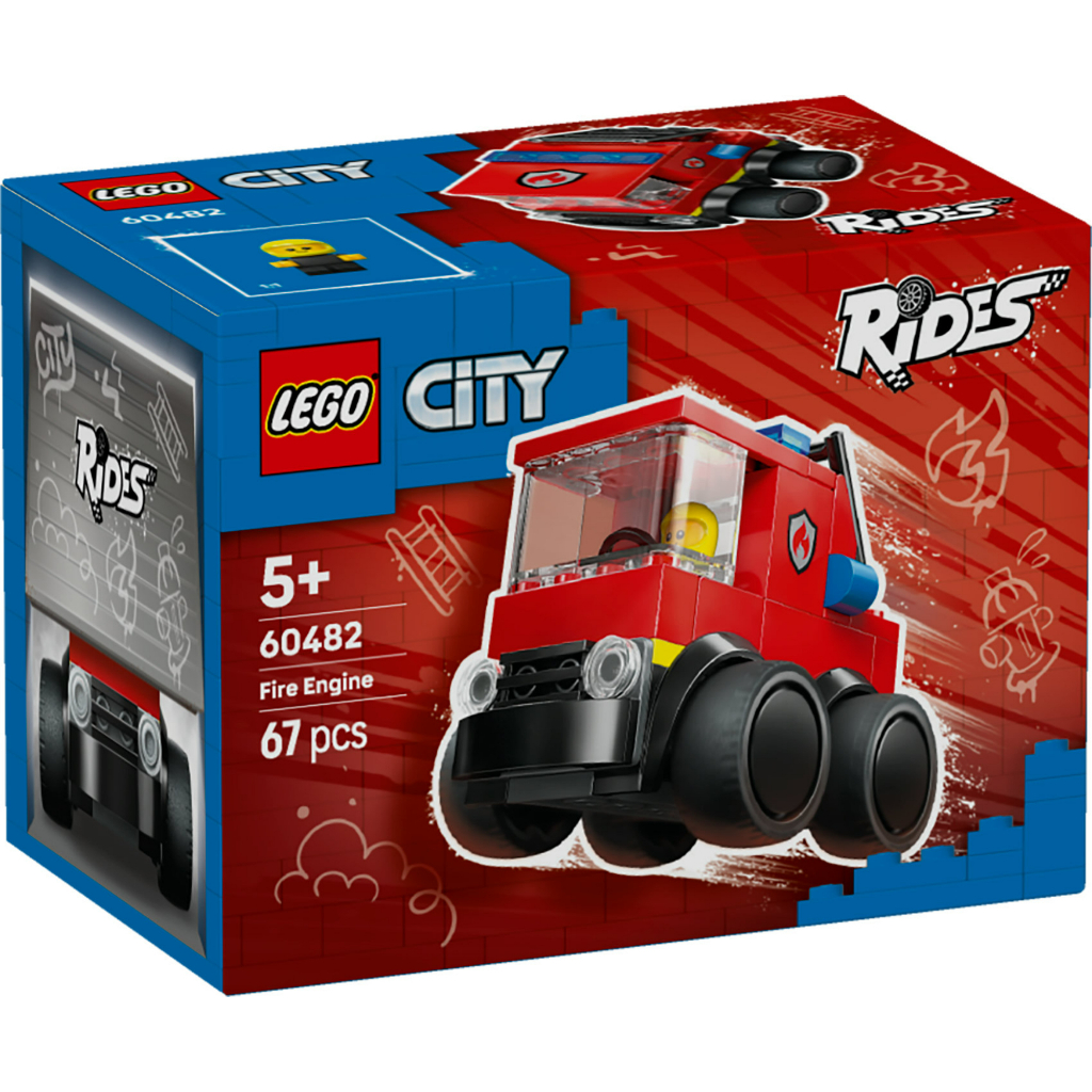 LEGO City ‏60482 سيارة إطفاء (67 قطعة) — صورة 3