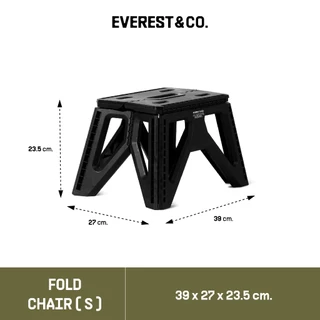 EVEREST&CO. FOLD CHAIR (S) เก้าอี้พับได้ รับน้ำหนักได้สูงสุด 70 กก.