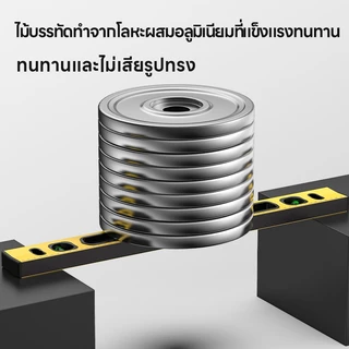 ระดับน้ำอลูมิเนียม 300/400/500/600/800/1000mm มีความแม่นยำสูง เครื่องวัดระดับน้ำ Spirit Level