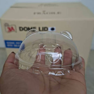 ฝาโดมหมี PET ปาก95 เจาะรู ตรา3A บรรจุ50x40แถว(2000ชิ้น/ลัง)*1ออเดอร์ไม่เกิน2ลัง*