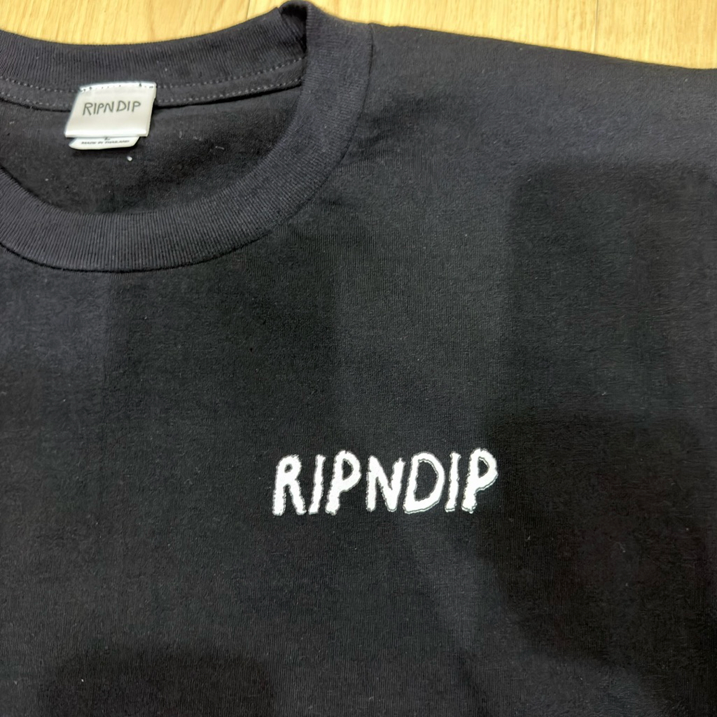 Street.32 เสื้อยืด แขนสั้น สกรีนลาย ถ่ายจากสินค้าจริง ผ้าคอตตอล Rip n dip แมว ราคา ถูกที่สุด ดีลบีเคเค แกลเลอรีภาพที่ 4