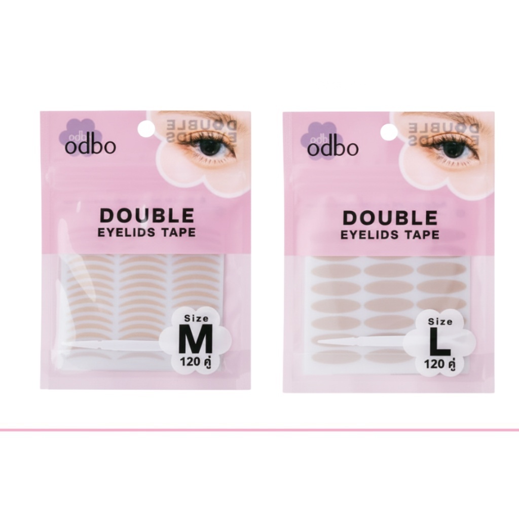Odbo Double Eyelids Tape โอดีบีโอ ดับเบิล อายลิค เทปติดตาสองขั้น OD847 (1 ชิ้น)