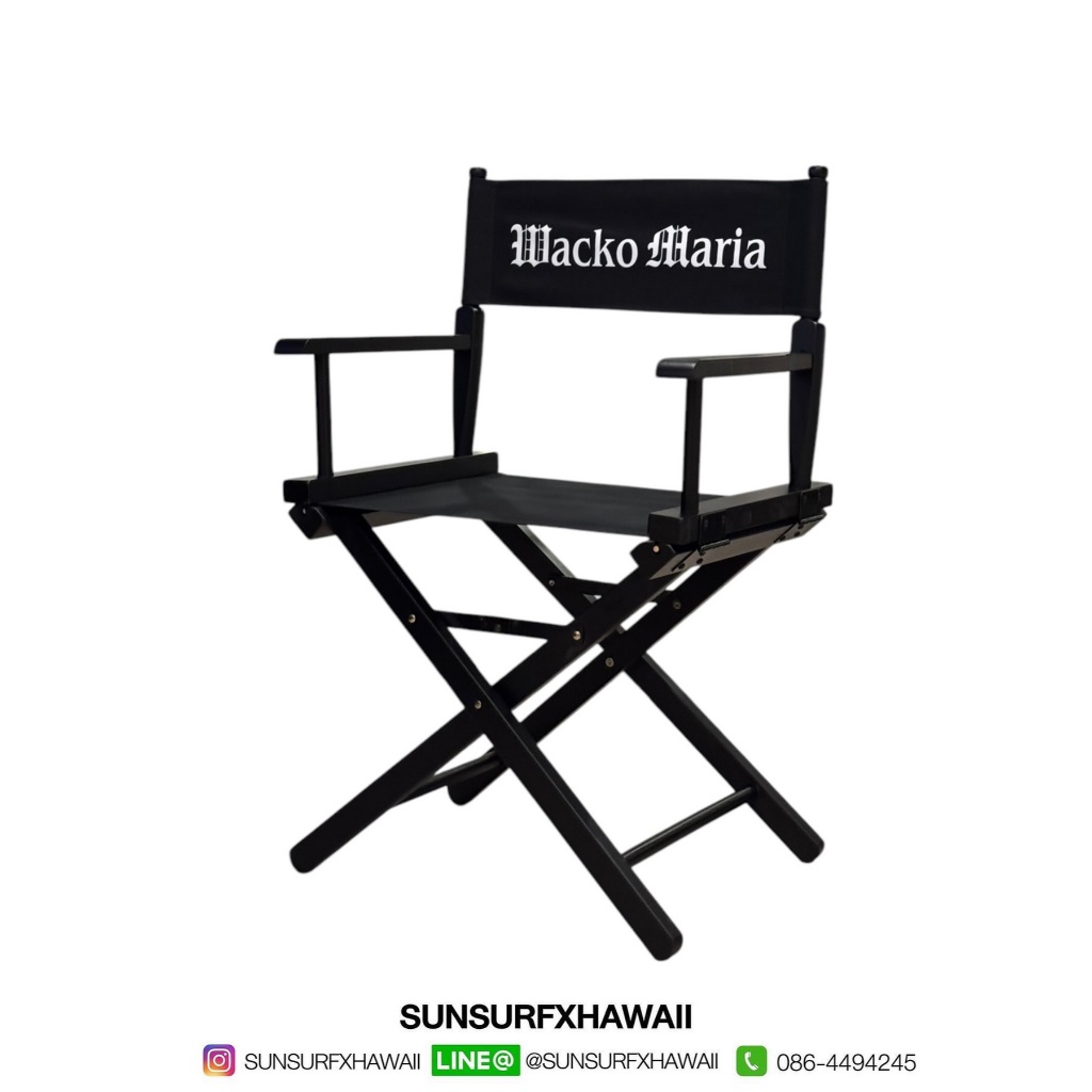 WACKO MARIA DIRECTOR'S CHAIR