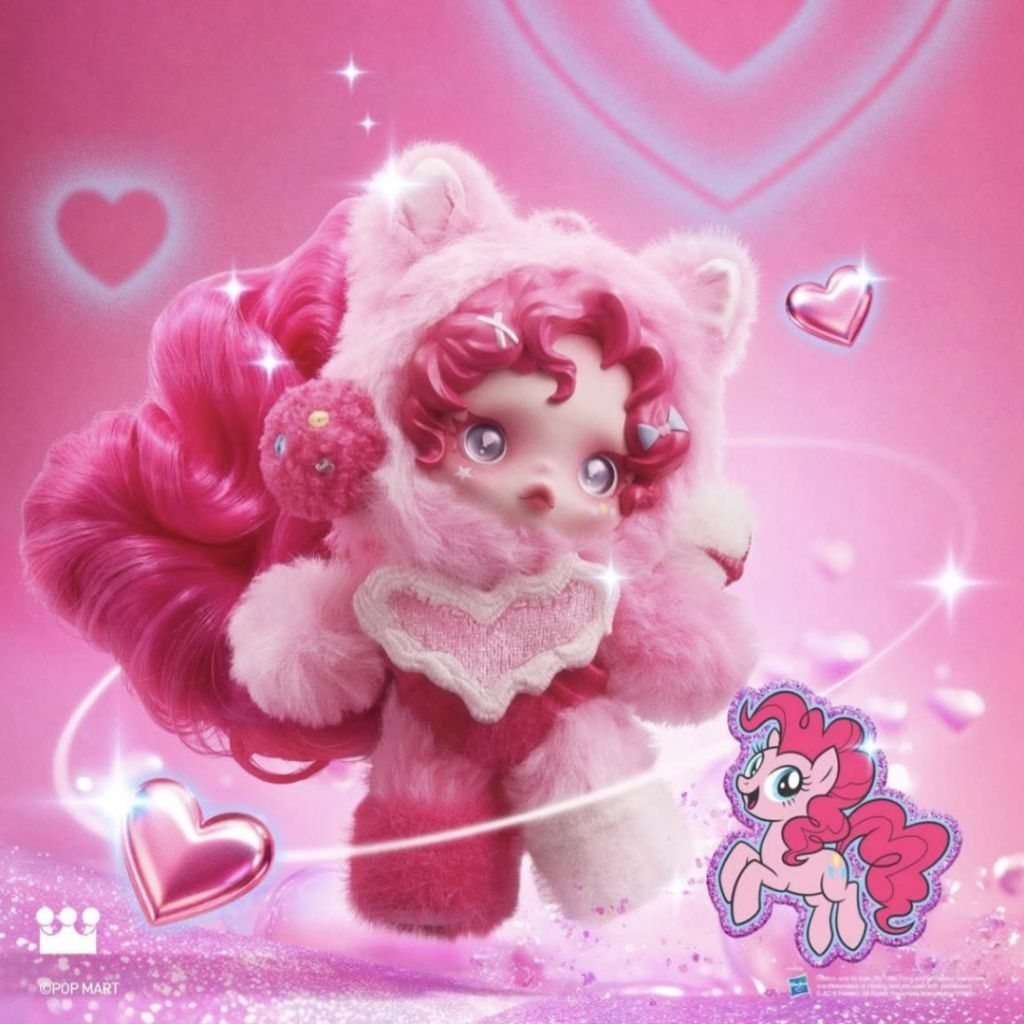 🦄พร้อมส่ง🇹🇭🦄✨️พวงกุญแจ Skullpanda x My Little Pony✨️💖 รูปที่ 8
